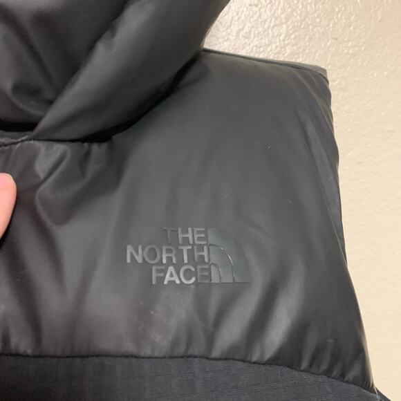The North Face Black Novelty Nuptse Hooded Vest Womens Size M - Picture 7 of 9